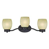 View 3 Light Oil Rubbed Bronze Indoor Wall Fixture