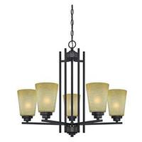 Westinghouse 2' x 2' 5 Light Indoor Chandelier