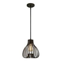 Westinghouse 1 Light Oil Rubbed Bronze Cage Shade Adjustable