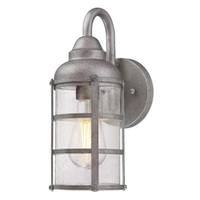 Westinghouse 1 Light 13" Lantern Galvanized Steel Wall Light Fixture