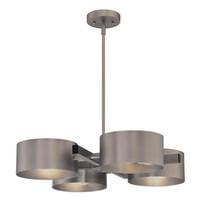 Westinghouse 4 Light Dark Pewter Chandelier Light Fixture