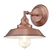 Westinghouse 1 Light Washed Copper Wall Fixture