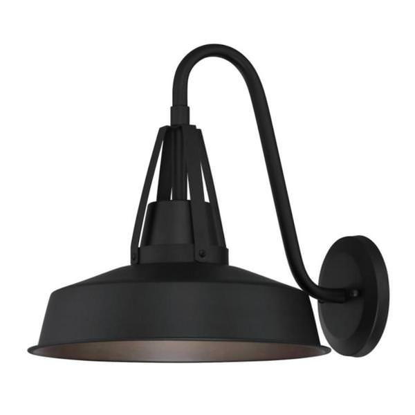 1 Light 15 watt Matte Black 3000K Dimmable Wall Light Fixture