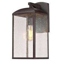 Westinghouse 1 Light 17" Victorian Bronze with Clear Seeded Glass Wall Fixture