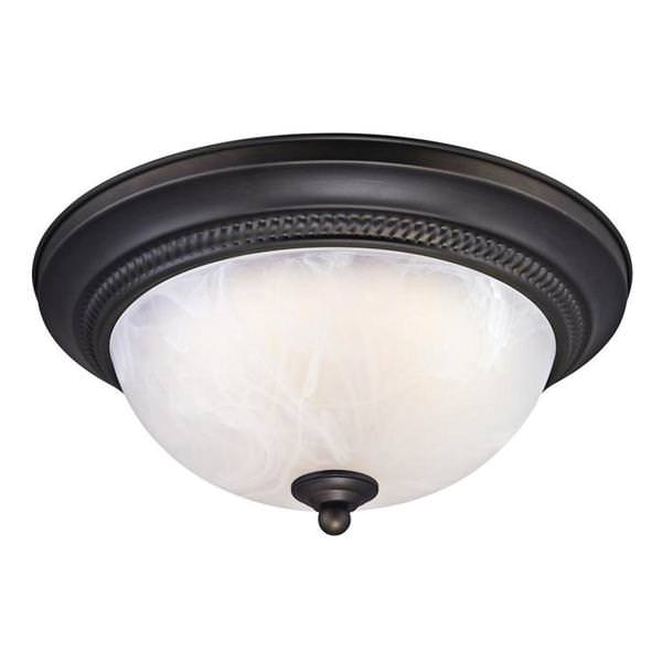 12 Watt 3000K Dimmable LED Indoor Flush Mount Ceiling Fixture