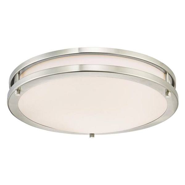23 Watt 3000K Natural White Dimmable LED Indoor Flush Mount Ceiling Fixture