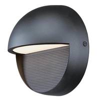 Westinghouse 1 Light 12 watt Textured Black Frosted Glass Shade 3000K Dimmable LED 