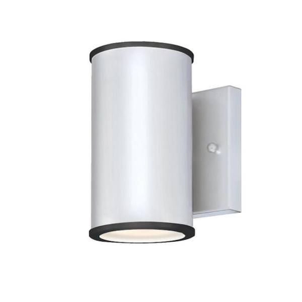 1 Light 8.5 watt 2700K Warm White Nickel Luster LED Wall Light Fixture