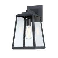 Westinghouse 1 Light Textured Black Outdoor Wall Fixture