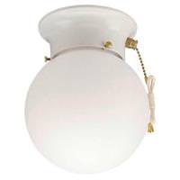 Westinghouse 1 Light White Ceiling Light Fixture