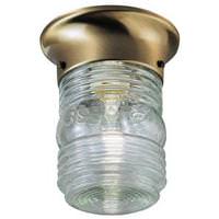 Westinghouse 1 Light Antique Brass Outdoor Light Fixture