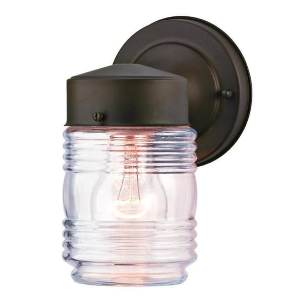 Westinghouse 66882 Outdoor Jelly Jar Light Fixture