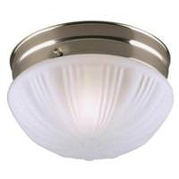 Westinghouse 1 Light 7" Brushed Nickel Ceiling Light Fixture