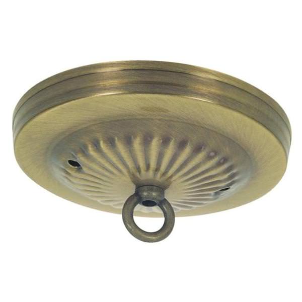 Antique Brass Traditional Canopy Kit