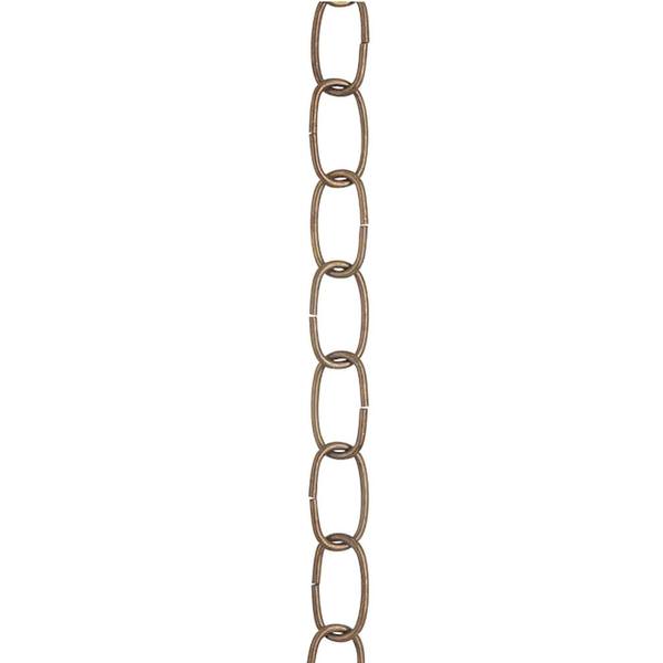 3' Antique Brass Fixture Chain