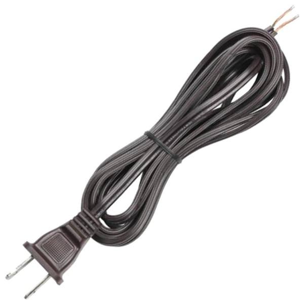 8' Brown Cord with Plug