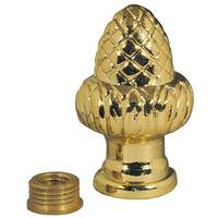 Westinghouse 1.5" Brass Plated Acorn Lamp Finial
