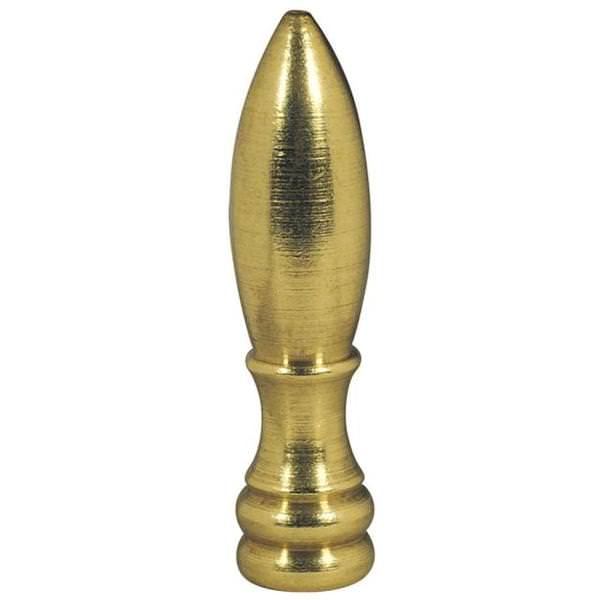 2" Solid Brass Lamp Finial