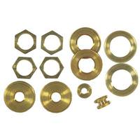Westinghouse 12 Assorted Solid Brass Locknuts
