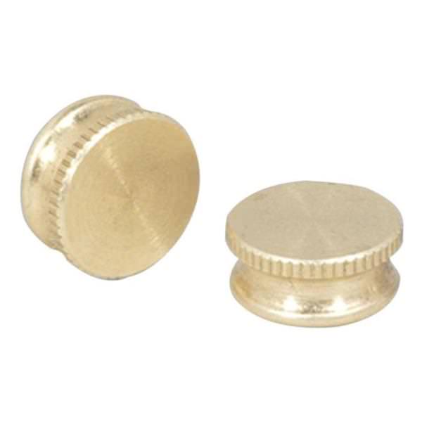 Brass Finish Cap (2 pack)