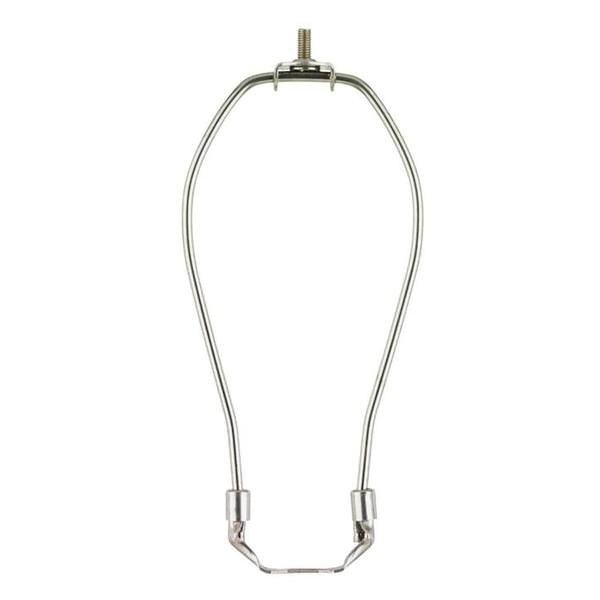 Brushed Pewter Detachable Harp 10" High
