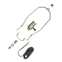 Westinghouse 10" Brass 3-Way Socket "Make a Lamp" Kit