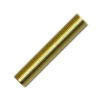 Westinghouse 30" All Thread Brass Plated Lamp Pipe