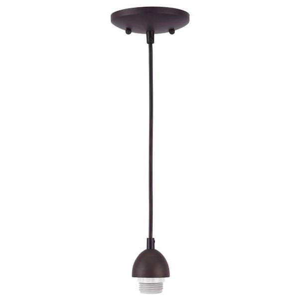 1 Light (Medium Screw Base) Oil Rubbed Bronze Mini Pendant Kit