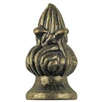 Westinghouse 1.25" Tiffany Antique Brass Victorian Lamp Finial