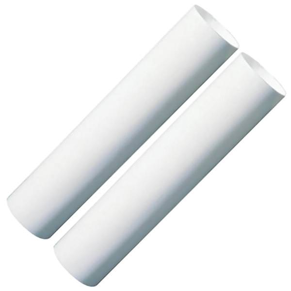 4" White Candelabra Base Socket Cover (2 Pack)