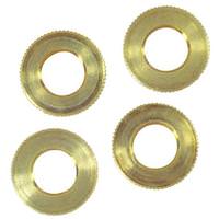 Westinghouse .2" Brass Knurled Locknut (4 pack)