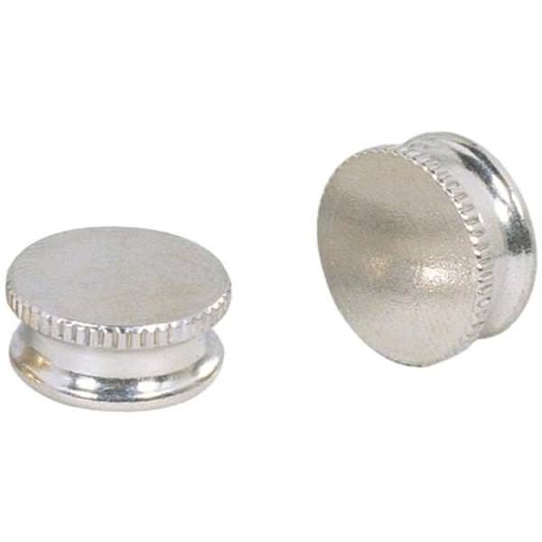 .6" Nickel Lock-Up Cap (2 pack)