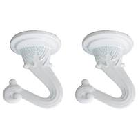 Westinghouse 1.5" White Swag Hook (2 pack)