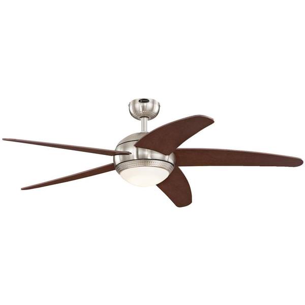52" "Bendan LED" Reversible 5-Blade Indoor LED Ceiling Fan