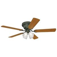 View 52" Oil Rubbed Bronze Reversible 5 Blade Indoor Ceiling Fan