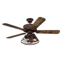 Westinghouse 48" 3 Light Barnwood "Barnett" Reversible 4 Blade Indoor LED Ceiling Fan