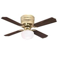 Westinghouse 42" Polished Brass Reversible 4 Blade Indoor LED Ceiling Fan