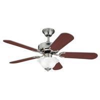 Westinghouse 42" Brushed Nickel Reversible 5 Blade Indoor LED Ceiling Fan