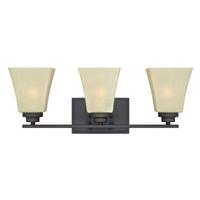 View 3 Light Indoor Oil Rubbed Bronze Wall Fixture