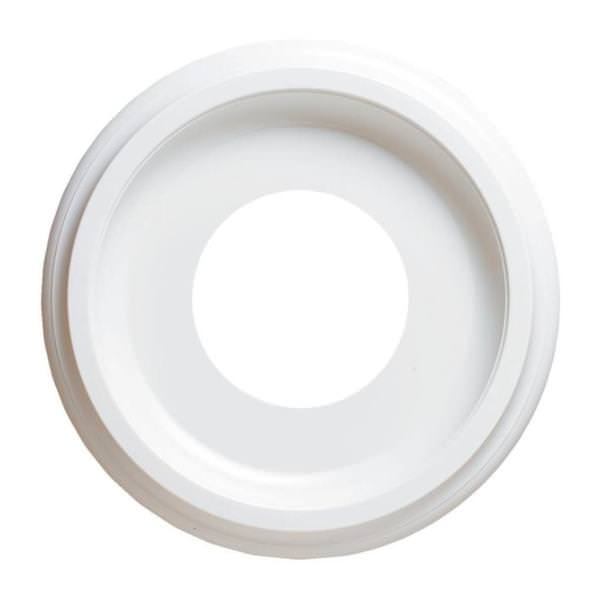 10" Medallion Contempo White Finish