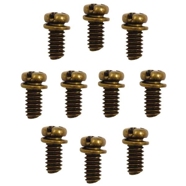 .5" Brass Motor Screw Kit (10 pack)