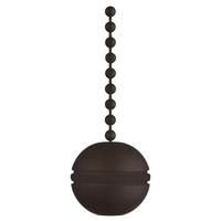 Westinghouse 12" Oil Rubbed Bronze Beaded Chain with Decorative Ball Handle
