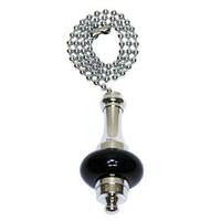 Westinghouse Pull Chain with Chrome and Black Ceramic Design