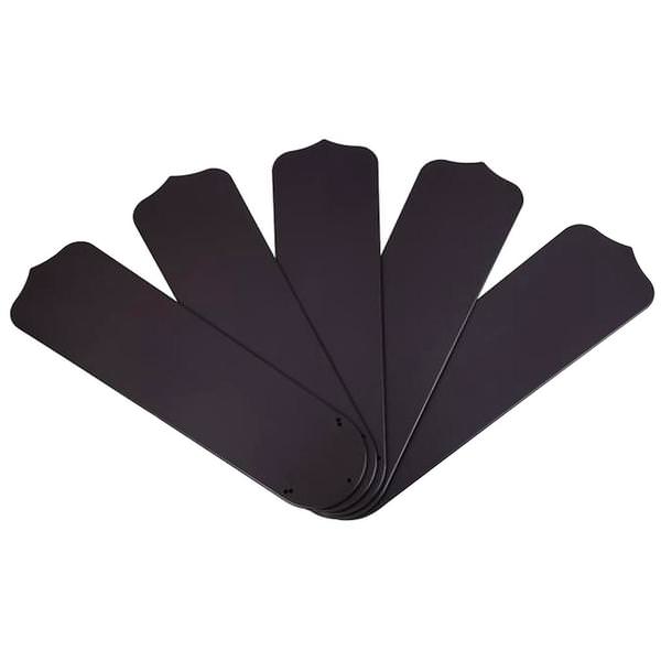 52" Outdoor Ceiling Fan Dark Brown Replacement Blades (5 pack)