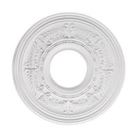 Westinghouse 12" White Berona Polyurethane Ceiling Medallion
