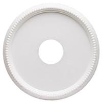 Westinghouse 16" White Beaded Edge Ceiling Medallion