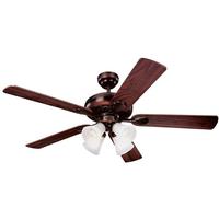 Westinghouse 52" "Swirl" Reversible Five-Blade Indoor Ceiling Fan