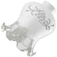 Westinghouse 1.6" Fitter Handblown Frosted Etched Glass