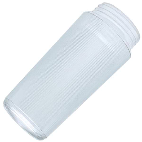 3.25" Fitter Clear Polycarbonate Tapered Cylinder