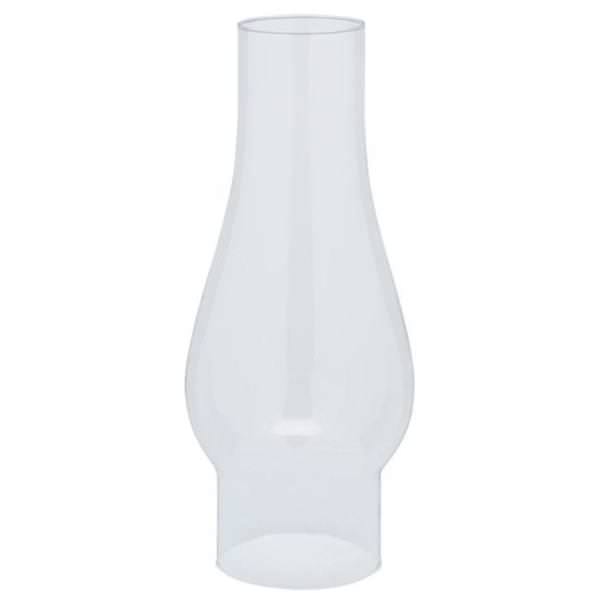 2.6" Fitter Handblown 8.5" Clear Chimney